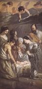 Louis Le Nain The Adoration of the Shepherds (mk05) oil painting on canvas